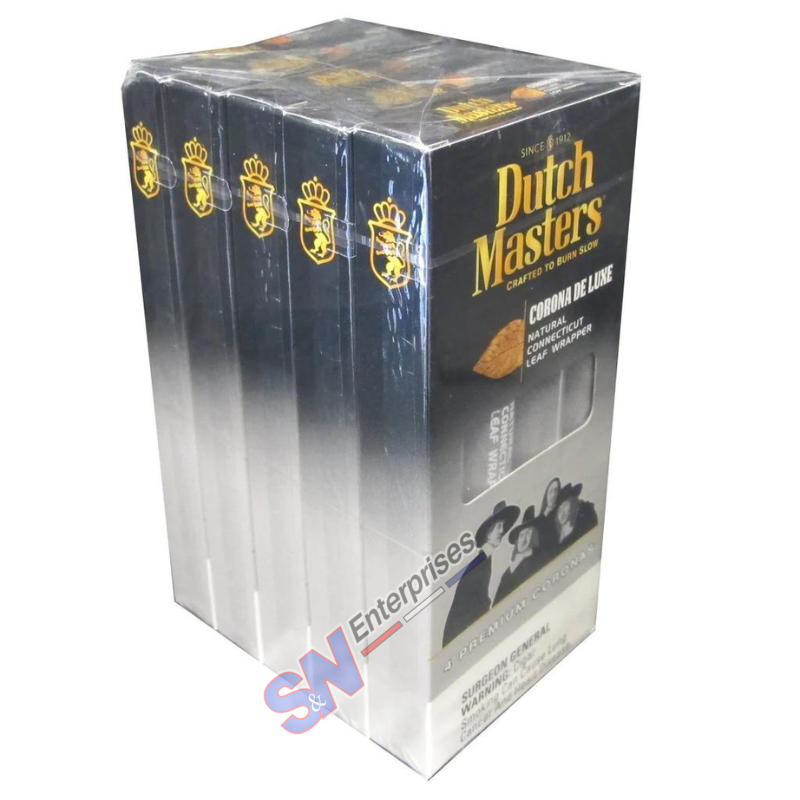 Dutch 4x5 Pk Corona Deluxe Flavor Premium Cigars & Cigrallos