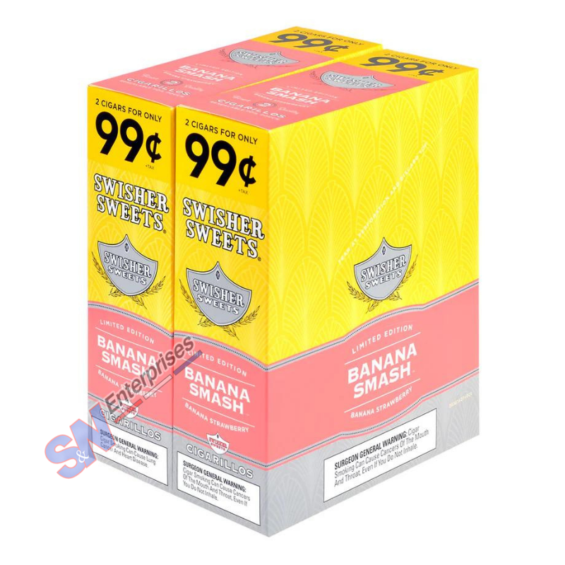 Swisher Sweets Banana Smash 2 For 99C