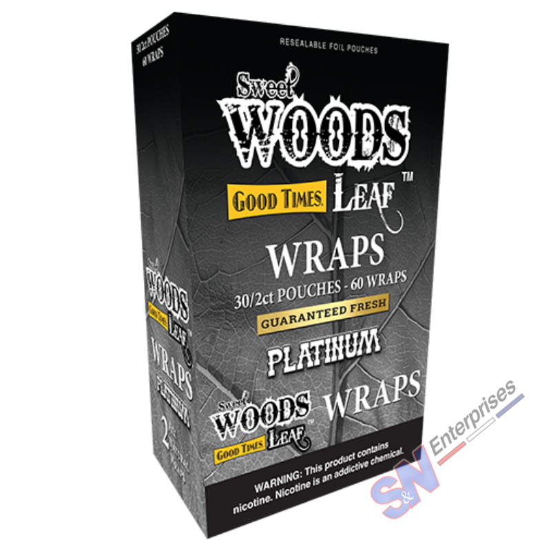 Sweet Woods Platinum Leaf Wraps