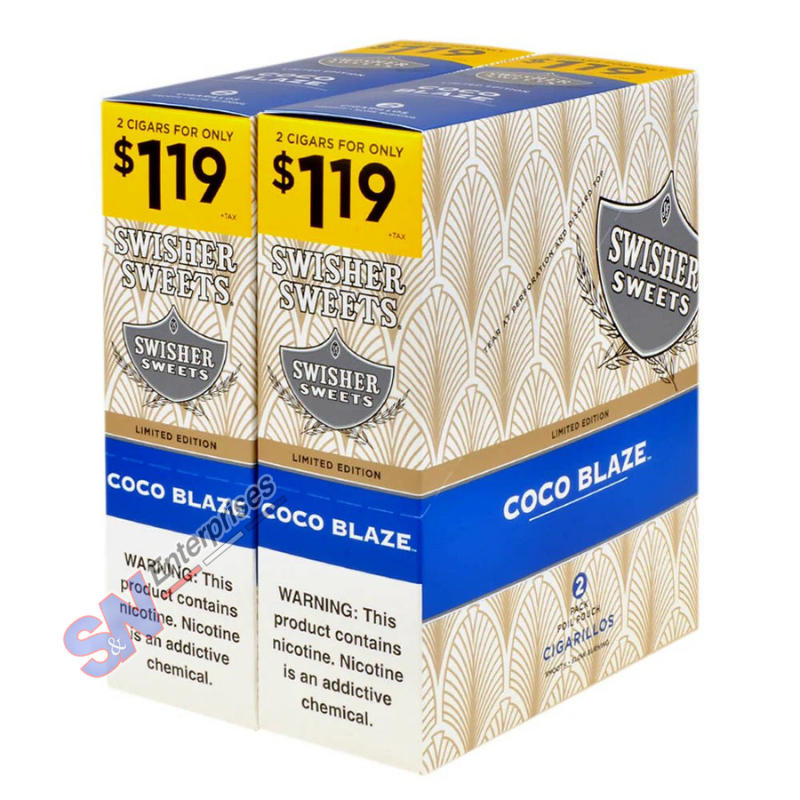 Swisher Sweets Coco Blaze 2 For 1.19C