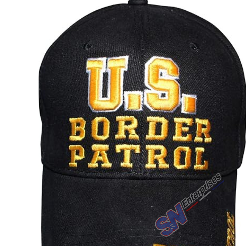 S&N Enterprises Embroidered US Border Patrol Caps (Blue)