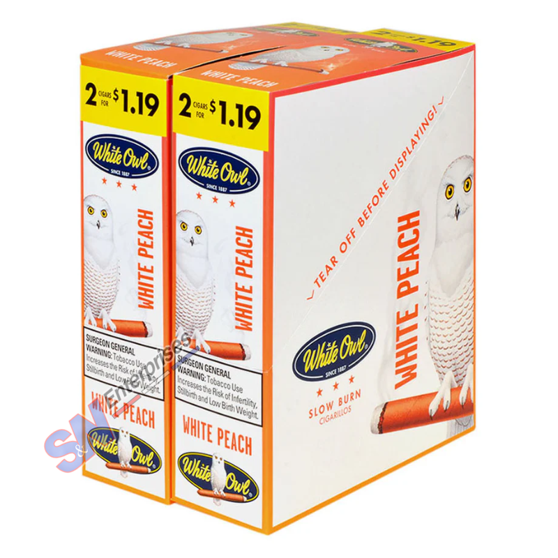 White Owl 2 For 1.19C White Peach
