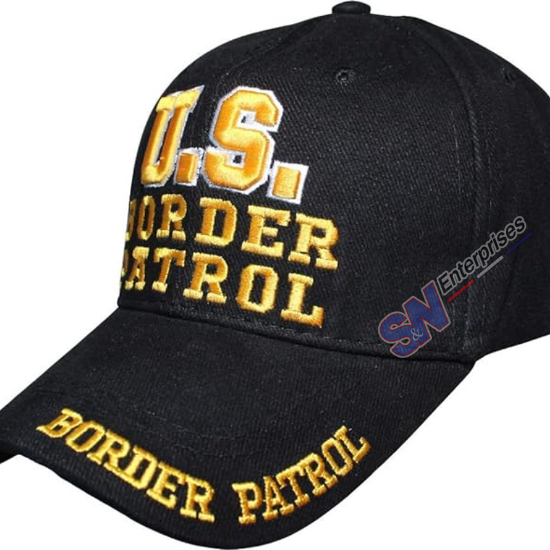 S&N Enterprises Embroidered US Border Patrol Caps (Blue)