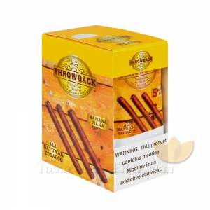 ThrowBack Natural Leaf Cigars Banana NaNa