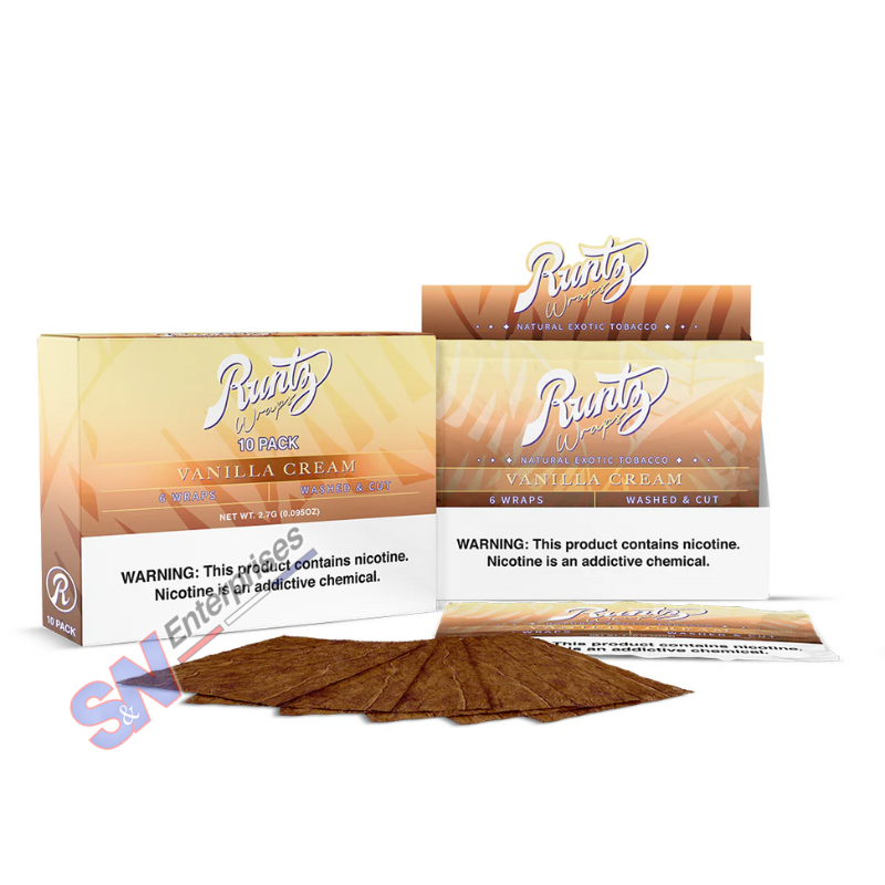 Runtz Wraps Vanilla Cream Flavour