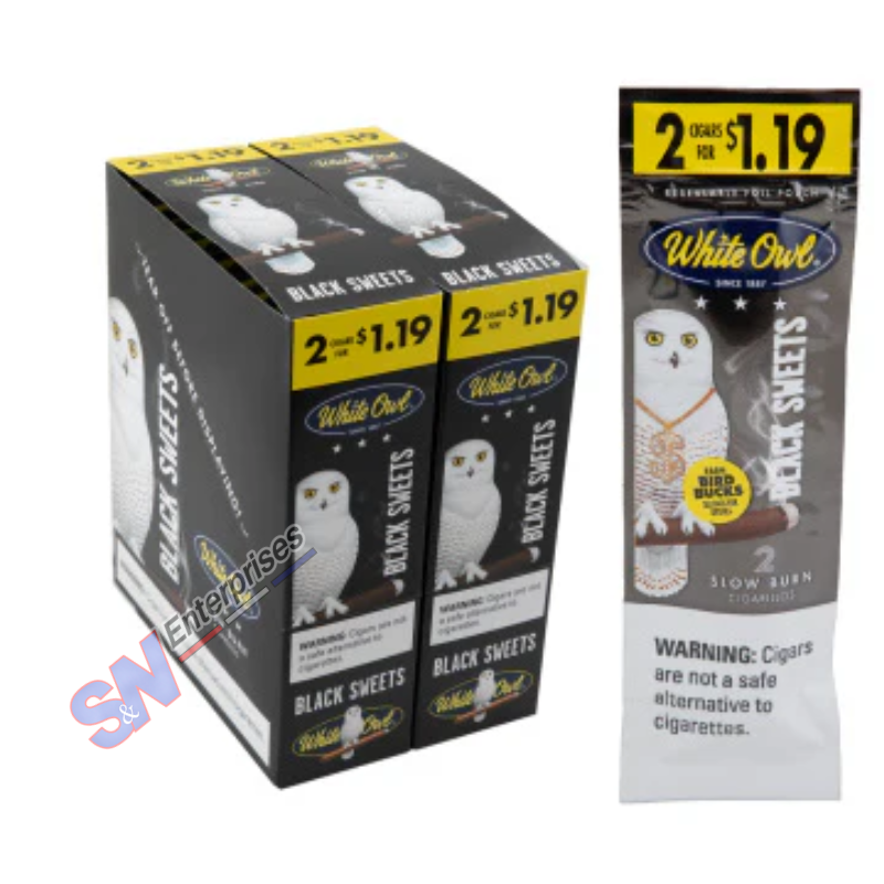 White Owl 2 For 1.19C Black Sweets