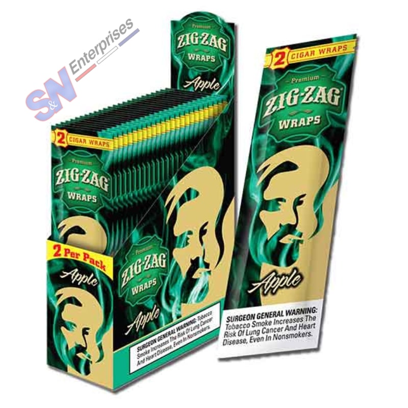 Zig Zag Wraps 2 For 99C Apple