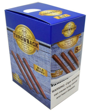 ThrowBack Natural Leaf Cigars Wild Berry