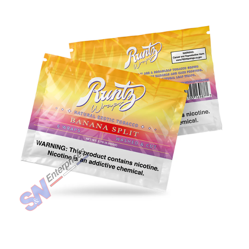 Runtz Wraps Banana Split Flavour