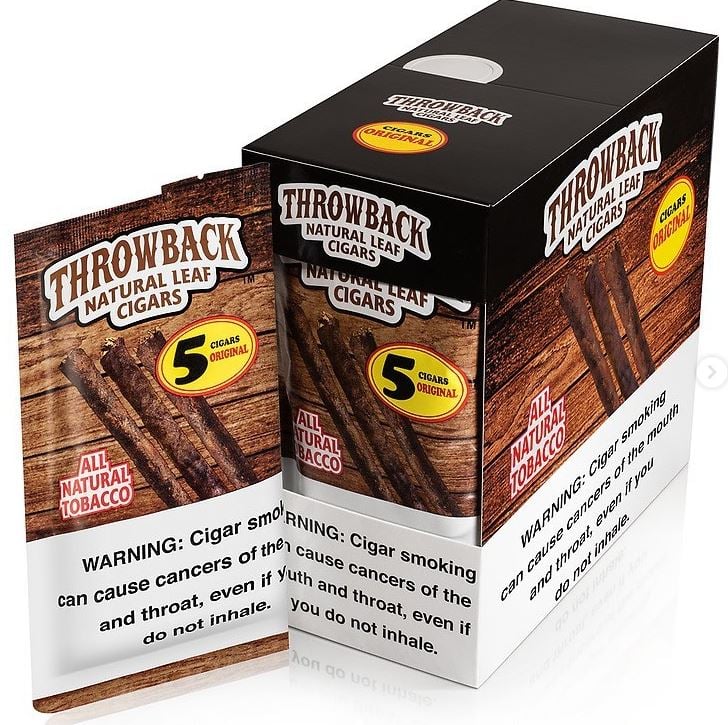 ThrowBack Natural Leaf Cigars Black Velvet