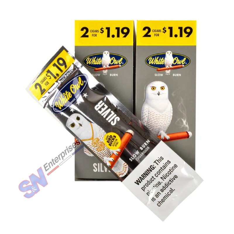 White Owl 2 For 1.19C Silver