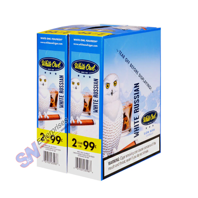White Owl 2 For 99C White Russian